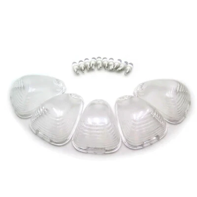 5 Clear Roof Clearance Running Light Cab Marker Lens Cover For Ford Pickup Truck - Image 1 of 4