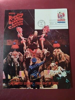 Postal History Cover 1966 Ringling Bros Circus Cachet First Day Cover  - Image 1 of 4