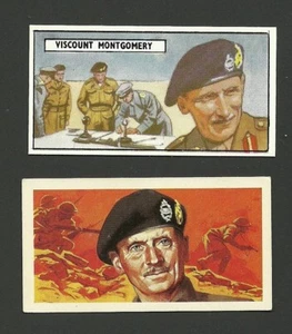 Field Marshall Lord Viscount Bernard Montgomery - Fab Card Collection - Bild 1 von 1