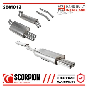 SBM012 Scorpion Exhaust Half System fits BMW 325 E30 inc Cabrio & Touring 85-88 - Imagen 1 de 16