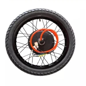QS205 5T V3 50H 72V 5000W Hub Motor With Rim And Tire - Picture 1 of 2