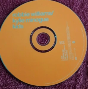 Robbie Williams & Kylie Minogue CD Maxi Single Kids Without Covers - Picture 1 of 1