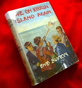 FAMOUS FIVE ON KIRRIN ISLAND AGAIN ENID BLYTON 1ST FIRST EDITION 1947 DW DJ RARE - Imagen 1 de 6