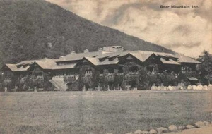New York NY   BEAR MOUNTAIN INN   Rockland County  ALBERTYPE B&W Postcard - Picture 1 of 2