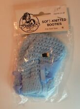Imsco World of dolls soft knitted booties fits 18”doll item 371157