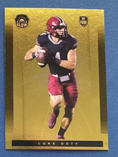 LUKE DOTY 2021 SUPER GLOW FIRST EVER GOLD FOIL CARD 34 GAMECOCKS