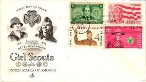 #1199 Girl Scouts of America SCOUTING COMBINATION COVER - Artcraft Cachet - Picture 1 of 1