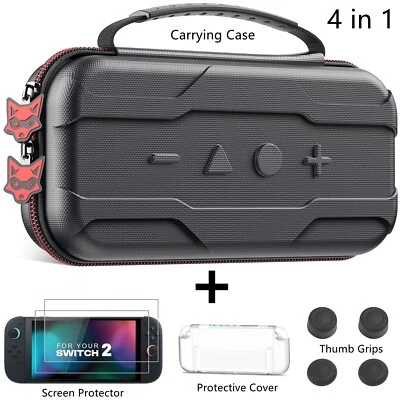 Switch 2025 Estuche Kit para Nintendo Switch 2, Switch 2 Accesorio Almacenamiento Estuche de Transporte Foto 1 de 4