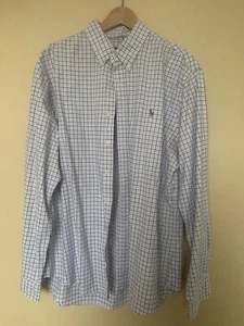 Ralph lauren Hemd rosa/blau kariert Gr. XXL - Bild 1 von 4