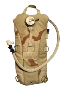 US Military CamelBak 3-Color Desert 3L Hydration System Carrier w/ Bladder USED - Picture 1 of 5