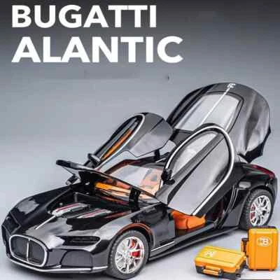 1/24 Bugatti Atlantic Super Sports Car Alloy Diecast Simulation Model Vehicle - Image 1 of 4