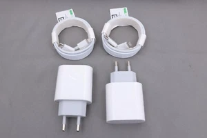 2x25W USB-C Ladegerät Netzteil + 2x 2m Kabel für iPhone 14 13 12 SE und ältere - Bild 1 von 6