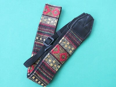 DSLR Universal Vintage Durable Cotton Neck Strap for All Brands DSLR SLR Camera - Image 1 of 2