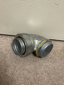 2 Inch 90 Degree Liquid Tight Connector - Picture 1 of 9