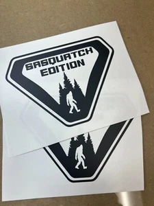 Fits 2021-2023 Ford Bronco Sport SUV Sasquatch Forest Scene Vinyl Decals - Foto 1 di 1