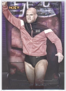 Danny Burch 2021 Topps WWE unbestrittene Basis lila parallel 90/99 NXT - Bild 1 von 2
