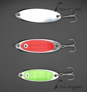 Zebco Laxus Blinker, Norwegen Blinker, Weitwurf Blinker, 2 Größen, 3 Farben - Bild 1 von 4