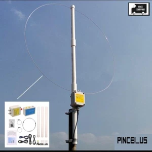 0,1M-180MHz aktywna pętla szerokopasmowa z zestawem anten odbiorczych do radia SDR pe66 - Zdjęcie 1 z 8