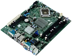 Dell 0ymvj6 Lga775 4x Ddr3 Pcie Pci Q45 Express Mainboard - Picture 1 of 2