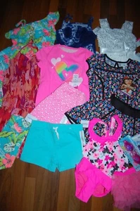NWT Girls 6 Spring Summer Lot of 14 Items Dresses Sets Swimsuit  RV  $288 - Picture 1 of 9