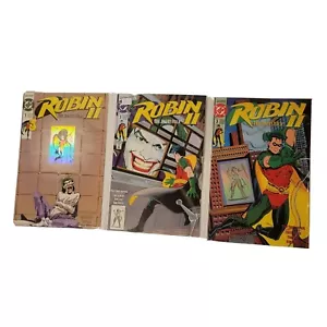 Robin II The Joker's Wild Variant LOT # 1 Vol 1 # 3 Vol 1 & 2 1991 DC - Picture 1 of 12