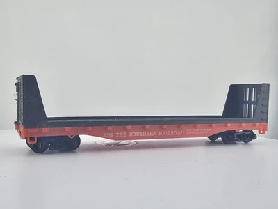 Tyco Ho Scale - The Southern Railroad Bulkhead Car #4365 NO WOOD NO LOAD - Image 1 of 4