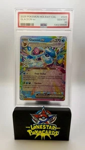 POKEMON TCG GLACEON EX - COPO DE NIEVE ESTAMPADO PSA 10 EVOLUCIONES PRASMÁTICAS #026/131 - Imagen 1 de 2