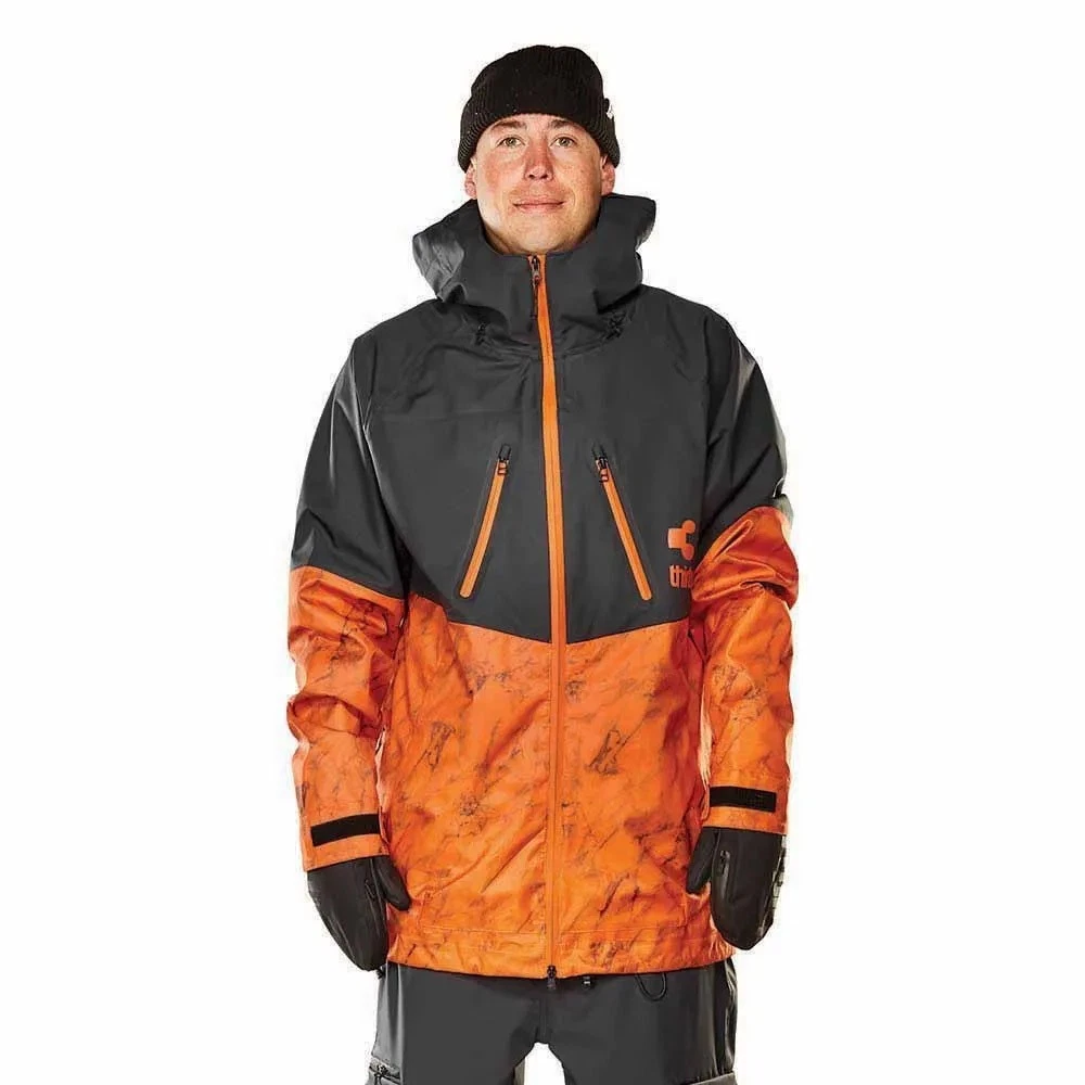 Thirtytwo TM-3 Snow Jacket, Men's Large, Black/Orange New | eBay