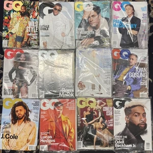 GQ Magazines Lot Of 12 All Brand New Low Price - Imagen 1 de 5