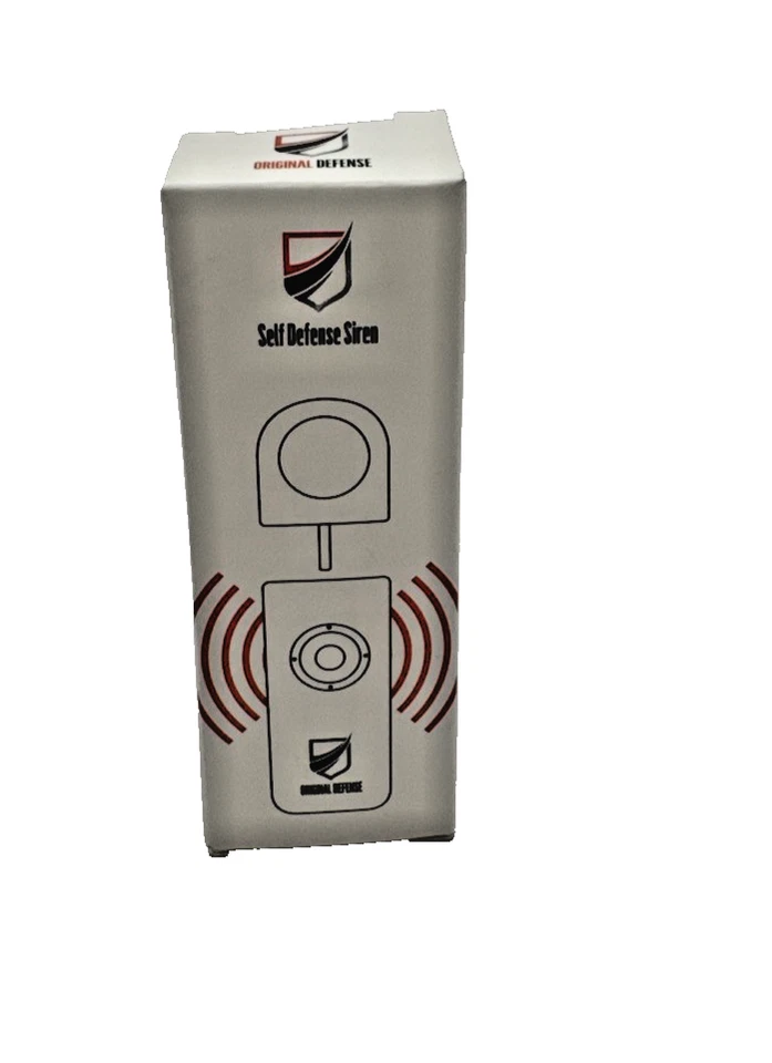 Self Defense Siren SOS LED Light 130db Security Alarm Personal Keychain FS