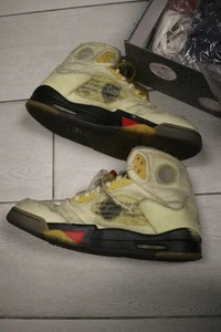 Off-White C/O Nike C. 2020 "Zip Tip" Air Jordans Retro SP Size 11 DH8565-100 - Picture 1 of 7