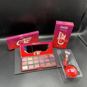 Coca-Cola X Morphe Cherry Coke Artistry Palette & Duo NIB - Picture 1 of 9