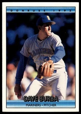 1992 Donruss #566 Dave Burba - Image 1 of 2