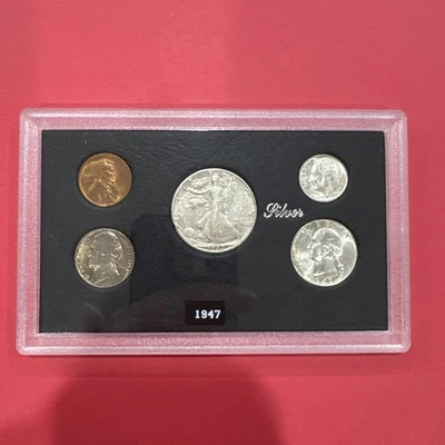 1947-U.S. Mint Coin Set  Nice 90% Silver Investment! - Image 1 of 4