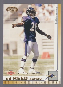 ED REED Ravens 2002 Pacific Heads Update #19 SP RC Set Break SEE SCANS U Miami - Picture 1 of 2