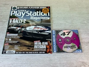 Official UK PlayStation Magazine including Demo Disc Issue 47 July 1999 Retro - Imagen 1 de 4