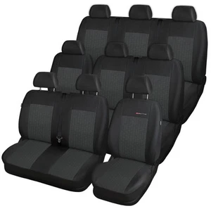 Spezifisch Sitzbezüge Schonbezüge für Volkswagen T-5 BUS 9-Sitzer 2003-15 - Bild 1 von 7
