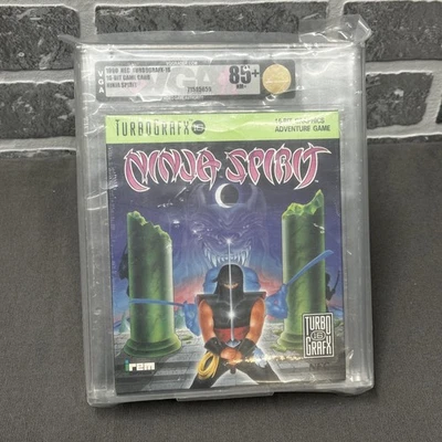 Ninja Spirit (TurboGrafx-16, 1990) VGA Graded 85+ NM+ - FAST SHIPPING! - Image 1 of 2