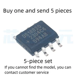 Juego de 5 piezas DS18B20Z + T & R SOIC8 programable digital - Imagen 1 de 8