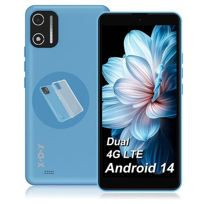 XGODY Neu Mini 5,5" Smartphone Android 14 Handy Ohne Vertrag 2*SIM Octa Core 4GB+16GB