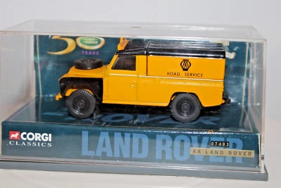 Corgi Classics #07403 50 Years Land Rover Series 2  - AA Road Service Land Rover - Image 1 of 4