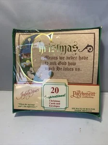 20 Tarjetas de Navidad inspiradoras Joyfully Yours The Perchment Collection nuevas - Imagen 1 de 4