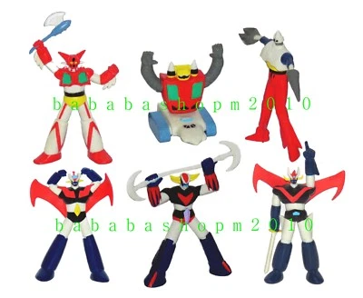 Figura gashapon Bandai Super Robot Wars Parte 1 (Juego completo de 6 figuras) Foto 1 de 4