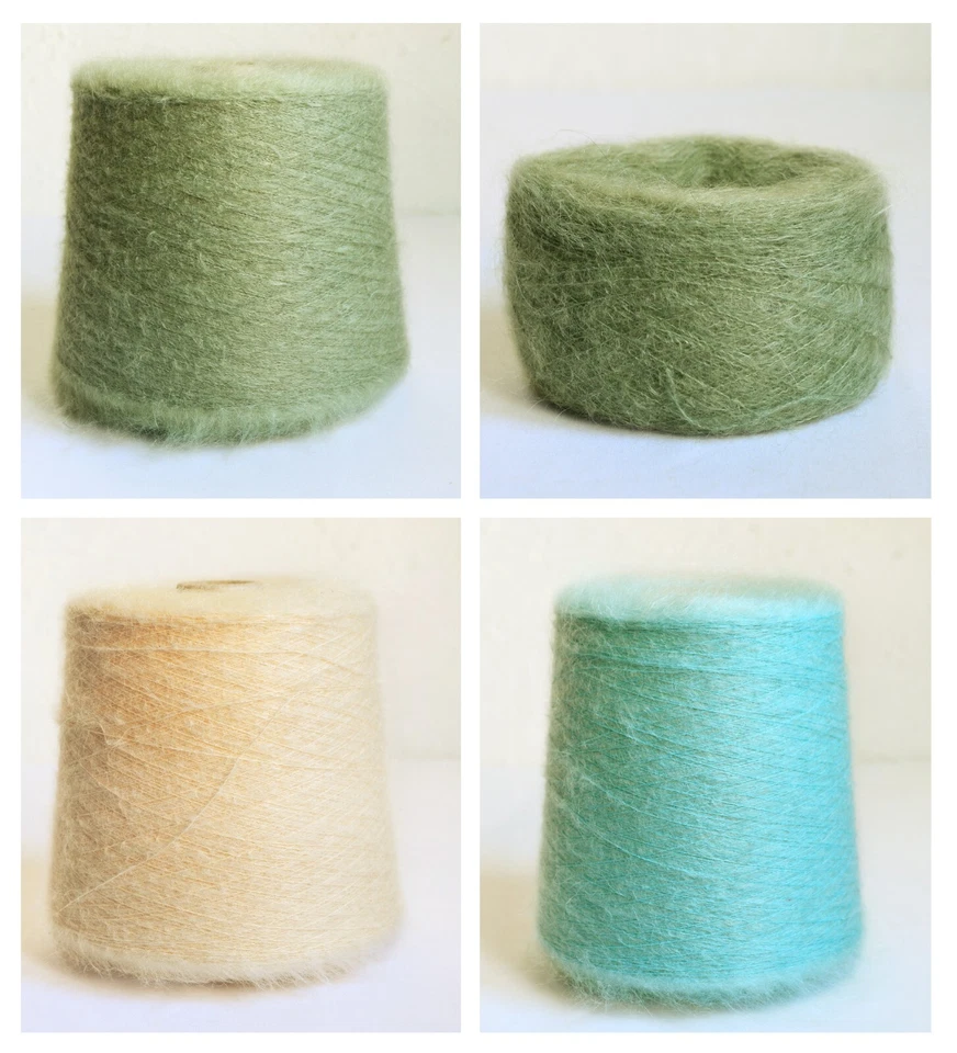 Italian Super KID Mohair Knitting Yarns, 10.6 oz / 300 grams - Balls or Cone - Image 1 of 1