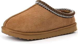 Slippers Fuzzy Cozy Short Ankle Shoes Indoor and Outdoor Mules Furry Warm House - Picture 1 of 4