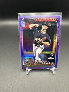 2024 Topps Chrome Logofractor BRYCE JARVIS Purple Refractor RC 24/250 π₯ π₯ π₯ - Picture 1 of 15