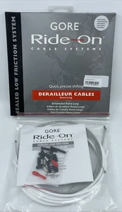 Juego de cable/carcasa de cambio sellado extra largo Gore RIDE-ON WHITE Shimano Campagnolo - Imagen 1 de 6