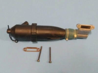 Tuned Pipe, Manifold, gasket, Holder and Bolts .16 .18 Engines Redcat Racing - Image 1 of 3