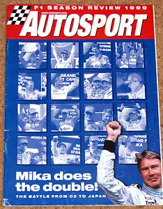 Autosport 1999 F1 revisión - Los 10 mejores pilotos, Damon Hill, equipos y pilotos - Imagen 1 de 6