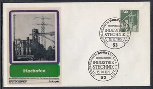 Germany Scott 1185 Folio FDC - 1975 Definitive Issue - Picture 1 of 1